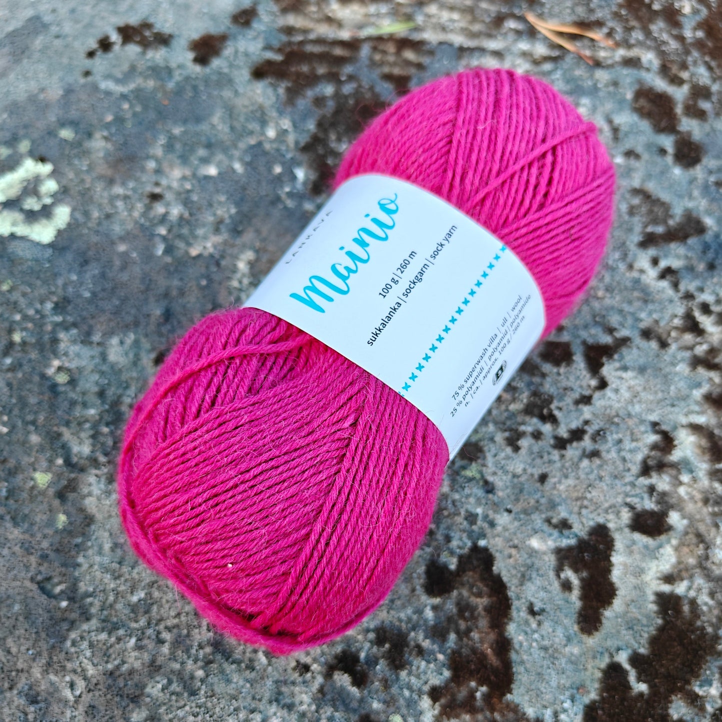Lankava Mainio -sukkalanka, Kirsikka, 674