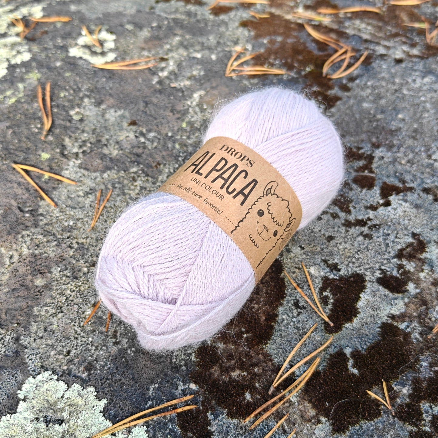 DROPS Alpaca, Vaalea laventeli, 4010
