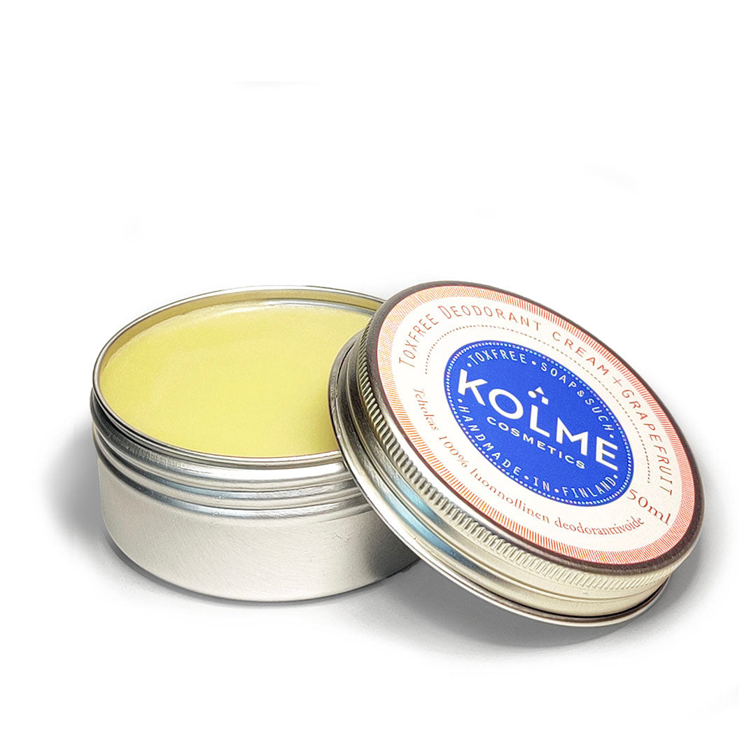 Kolme Cosmetics Toxfree Deodoranttivoide + Greippiöljy, 50ml