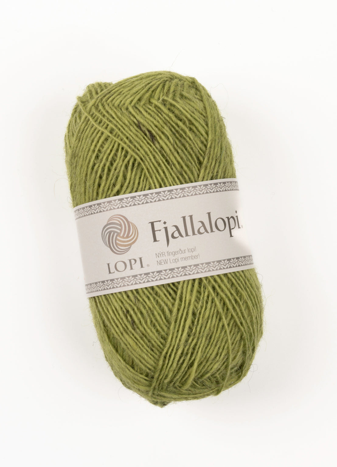 ENNAKKOTILATTAVISSA Istex Fjallalopi islantilainen villalanka, Lopi-lankaperheen uutuus, Vaalea oliivi, 3032