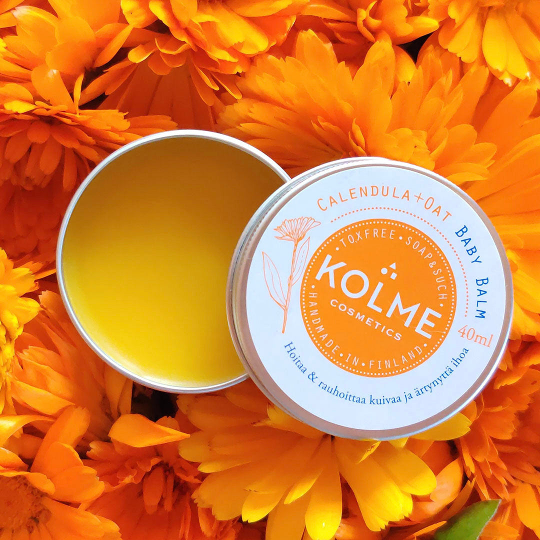 Kolme Cosmetics Baby Balm Kehäkukka + Kaura, 40 ml