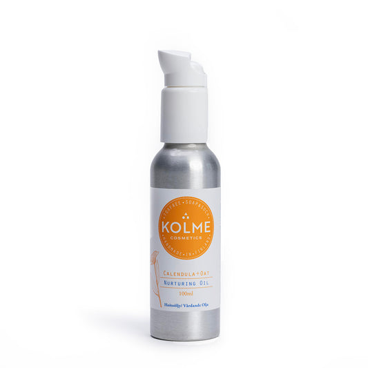 Kolme Cosmetics Hoitoöljy Kehäkukka & Kaura, 100ml