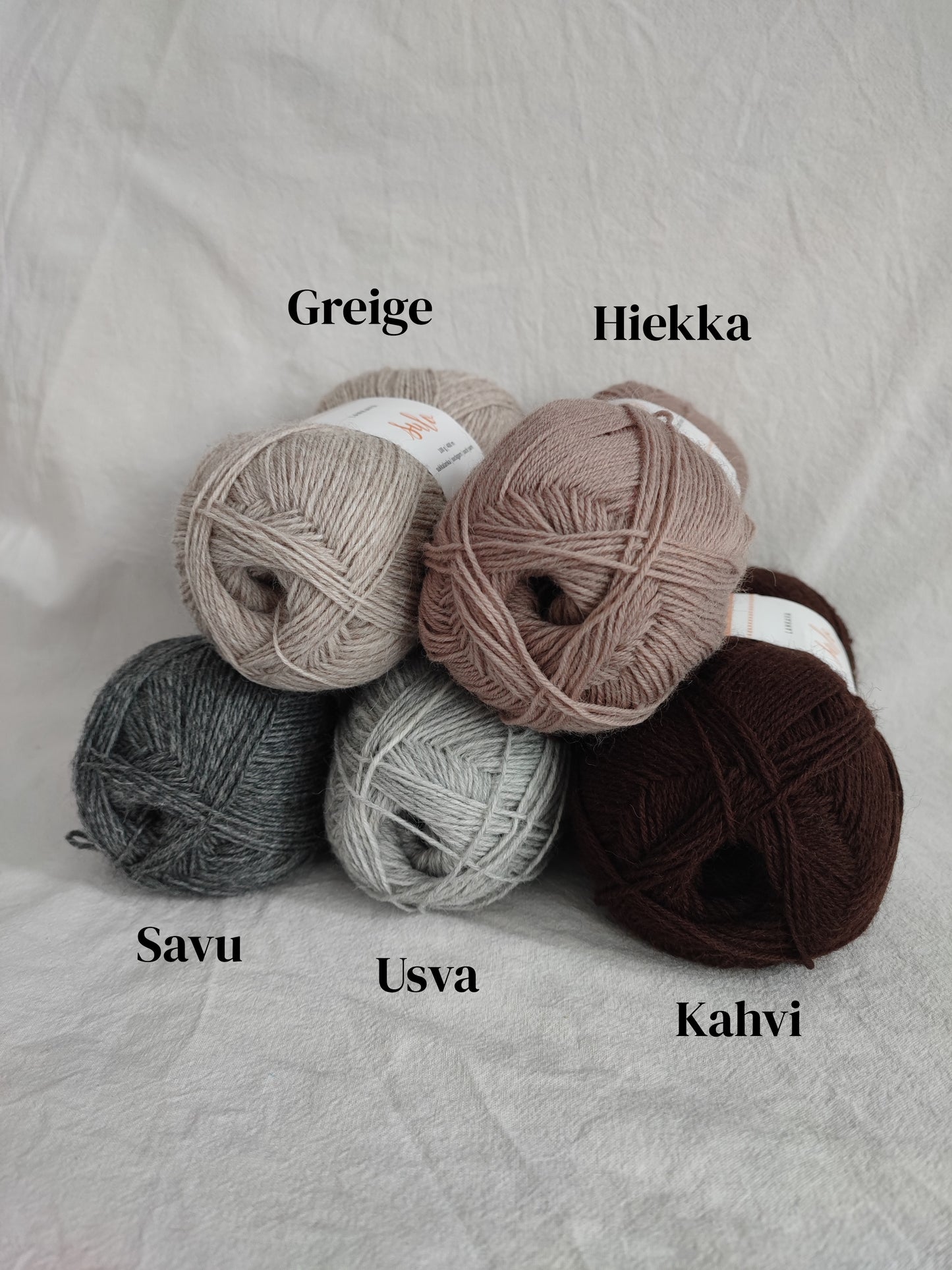 Lankava Sulo -sukkalanka, Greige, 470, 100g