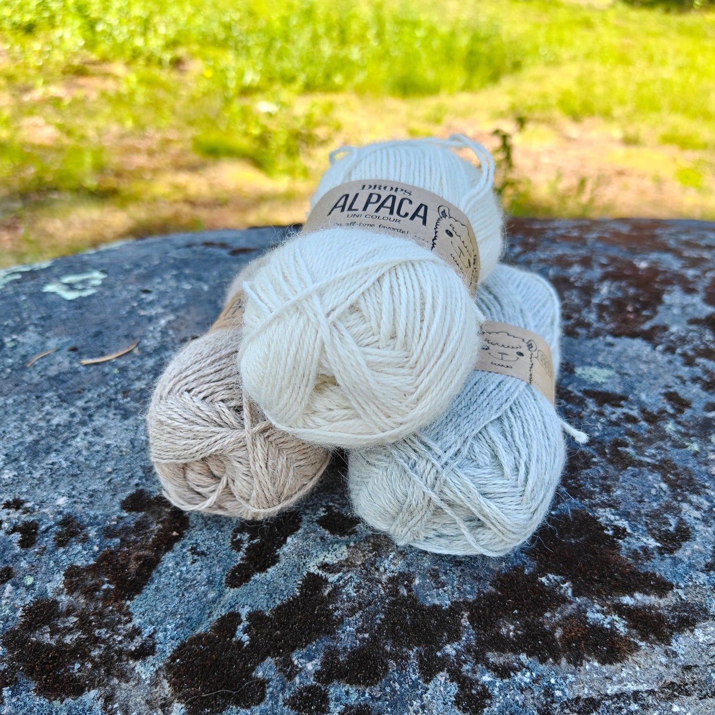 DROPS Alpaca mix, Helmiäisharmaa, 9020