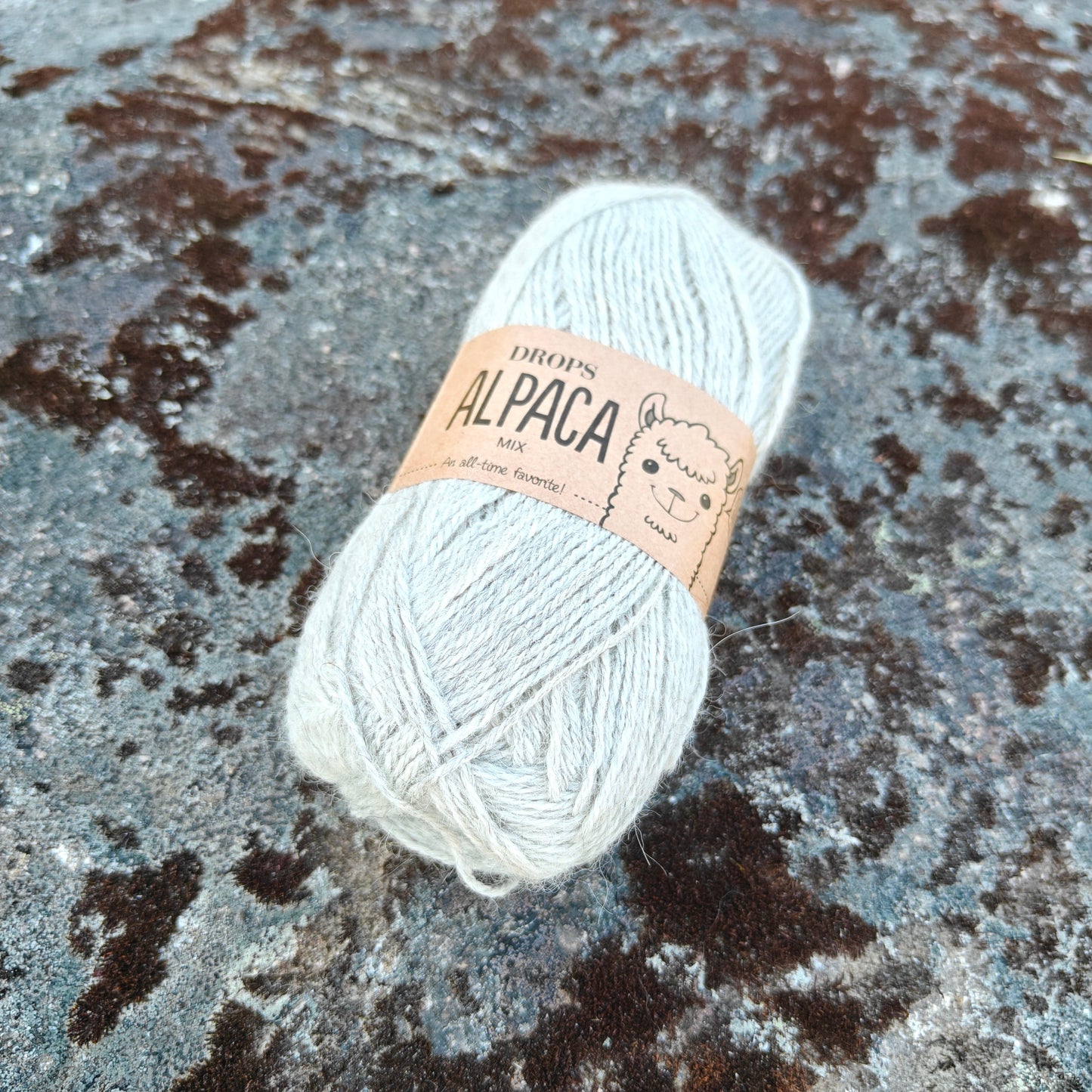 DROPS Alpaca mix, Helmiäisharmaa, 9020