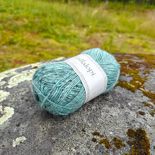 Istex Fjallalopi islantilainen villalanka, Lopi-lankaperheen uutuus, Jäänsininen, 3024, 50g