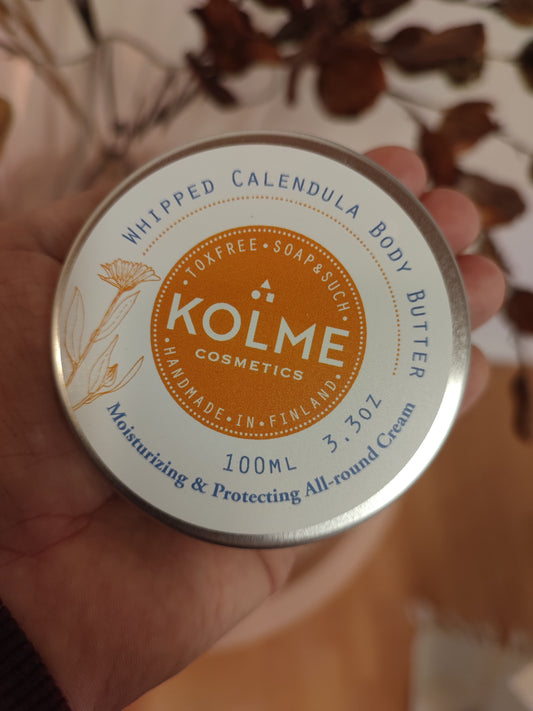 Kolme Cosmetics Vispattu Kehäkukka Vartalovoi, 100ml