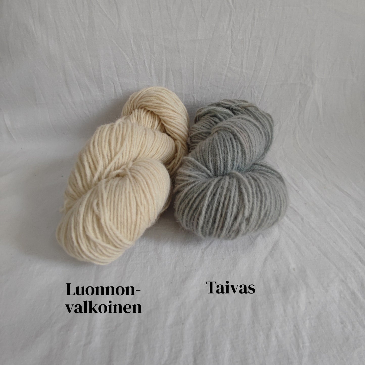 Unnaslahden lammastilan NORKKO Karstalanka, luonnonväreillä värjätyt, Havu, 100g