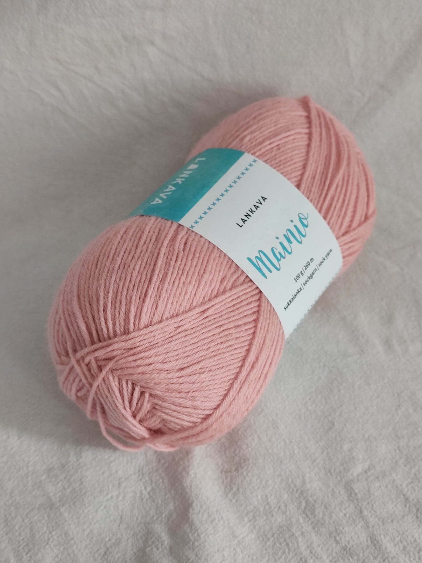 Lankava Mainio -sukkalanka, Aavikkoruusu, 672, 100g