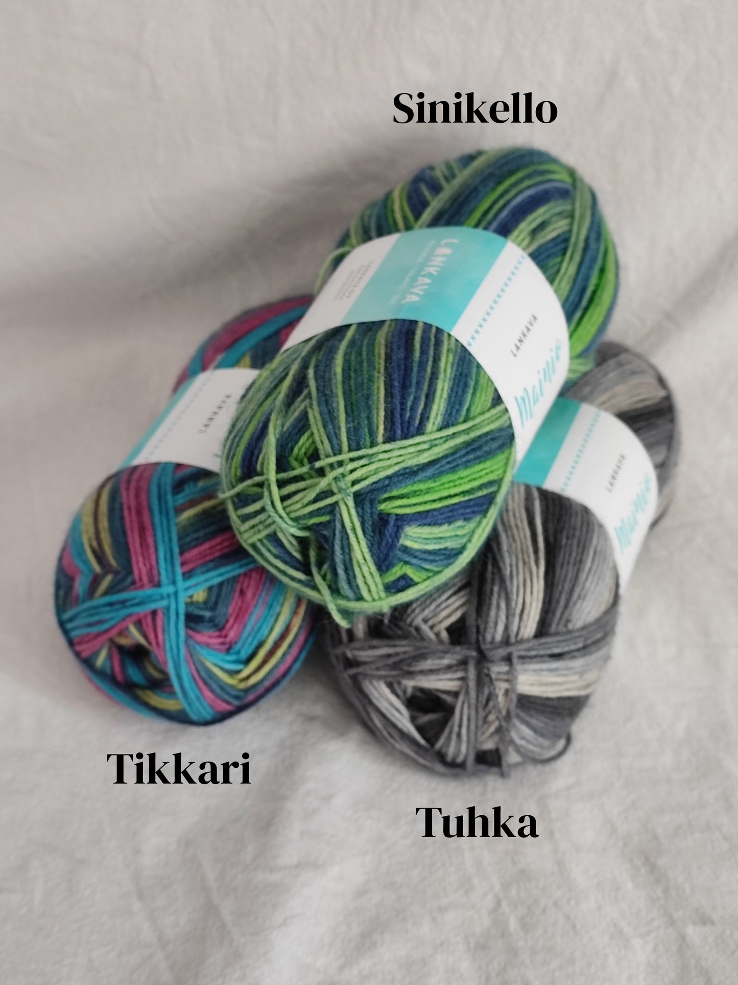 Lankava Mainio -sukkalanka, Tikkari, 5014, 100g