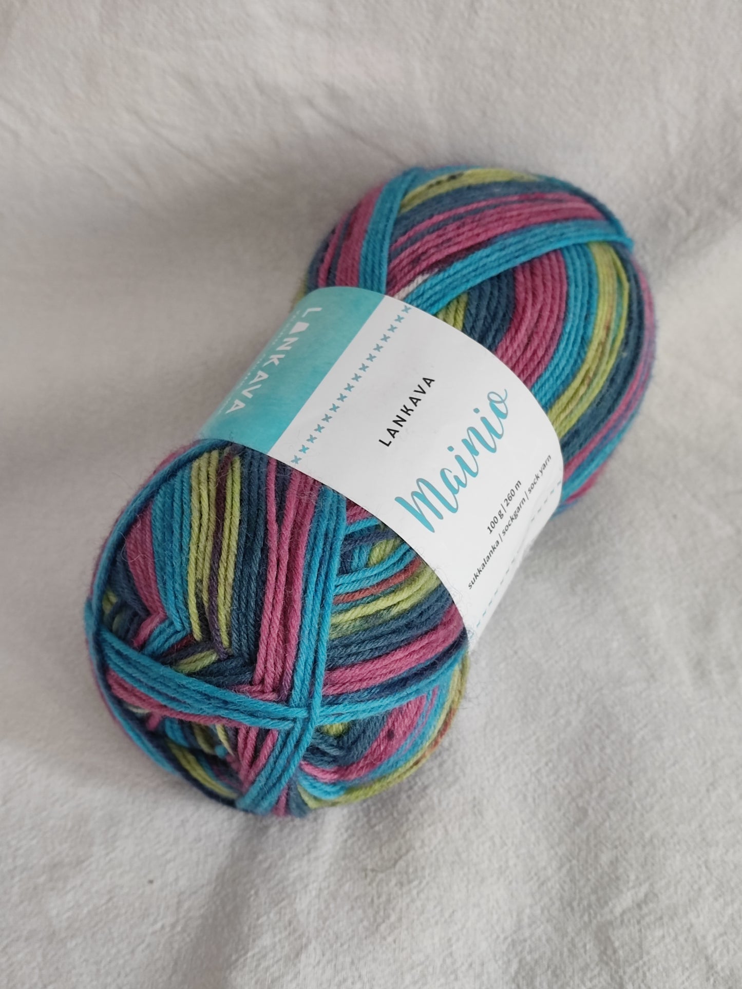 Lankava Mainio -sukkalanka, Tikkari, 5014, 100g