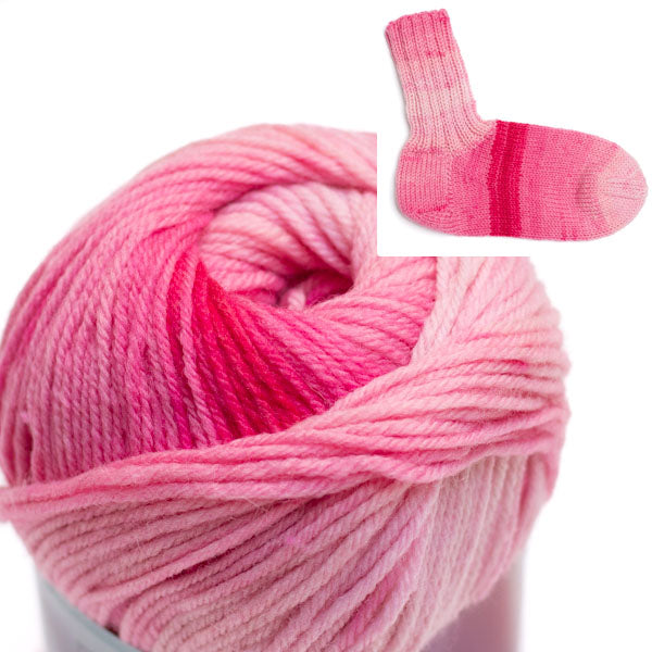 Blossom Fade -sukkalanka, Vaaleanpunainen, 37, 100g