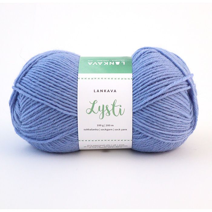 Lankava Lysti -sukkalanka, Kesätaivas, 857, 100g