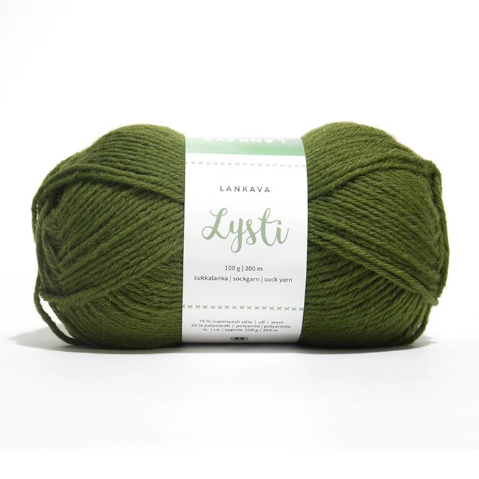 Lankava Lysti -sukkalanka, Pesto, 860, 100g