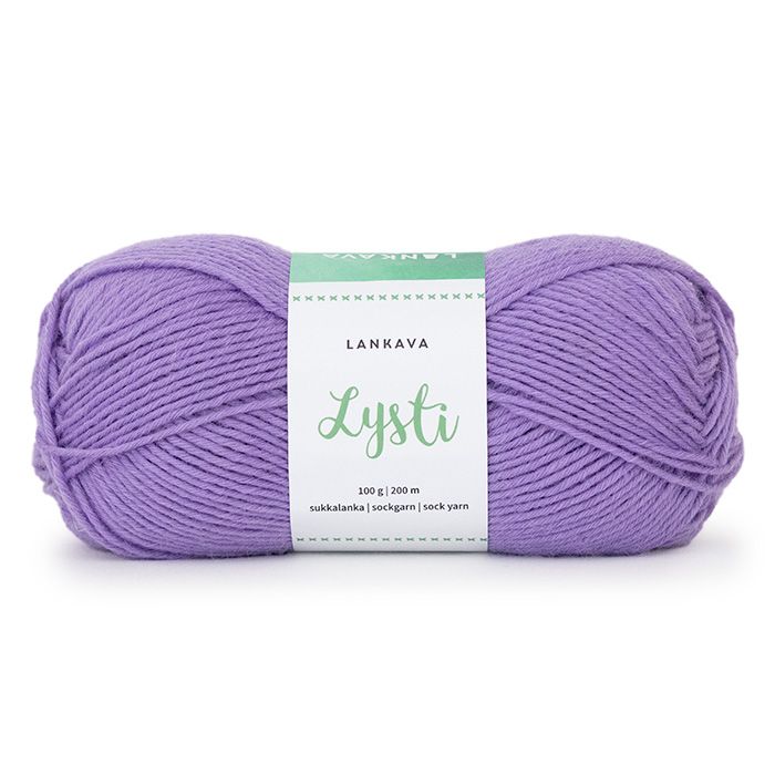 Lankava Lysti -sukkalanka, Lila, 877