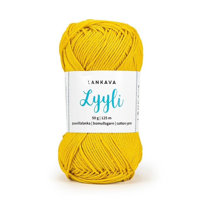 Lankava Lyyli -puuvillalanka, pietaryrtti, 821