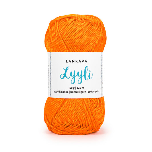Lankava Lyyli -puuvillalanka, samettiruusu, 824