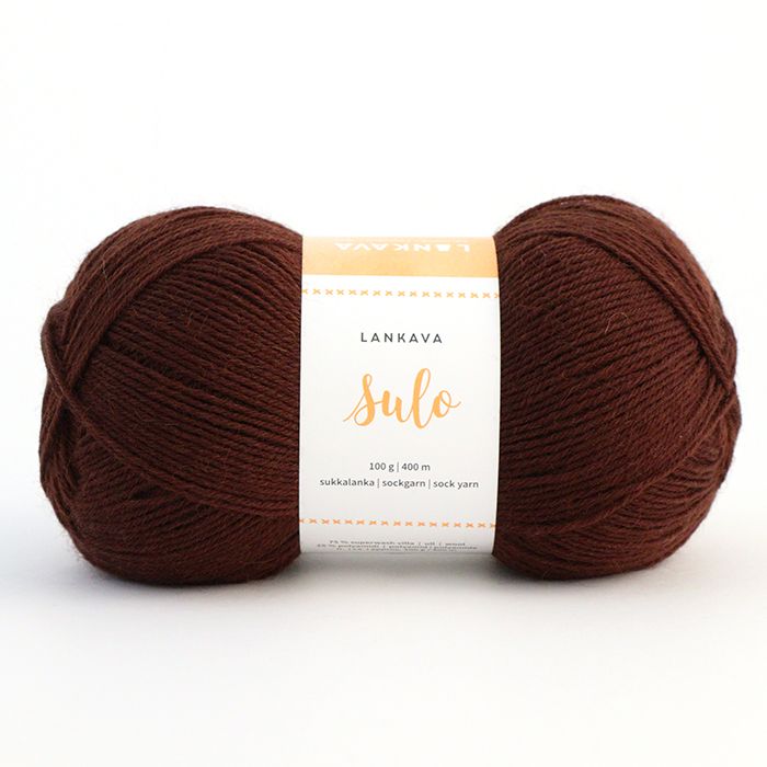Lankava Sulo -sukkalanka, Kahvi, 468, 100g