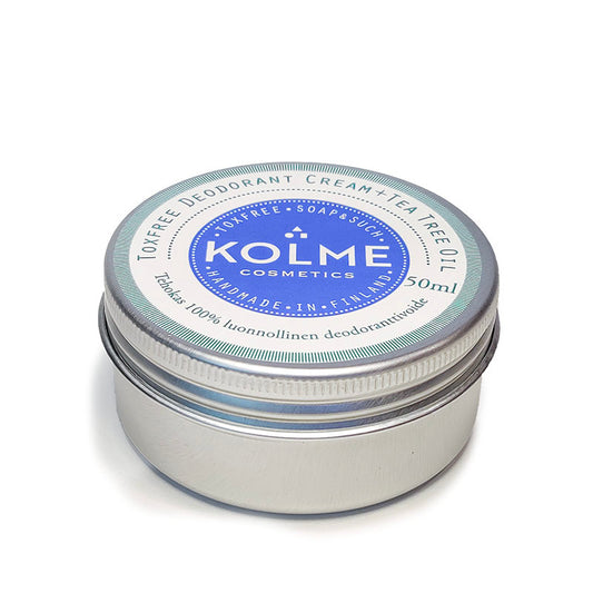 Kolme Cosmetics Toxfree Deodoranttivoide + Teepuuöljy, 50ml