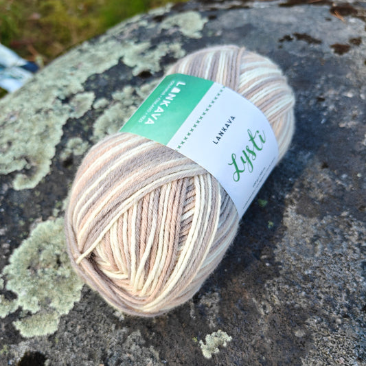 Lankavan Lysti -sukkalanka, Untuva, 6009, 100g