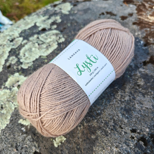 Lankava Lysti -sukkalanka, Hiekka, 869
