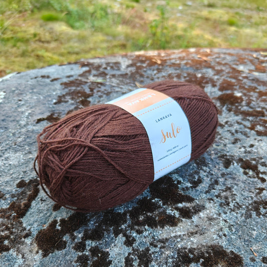 Lankavan Sulo -sukkalanka, Kahvi, 468, 100g