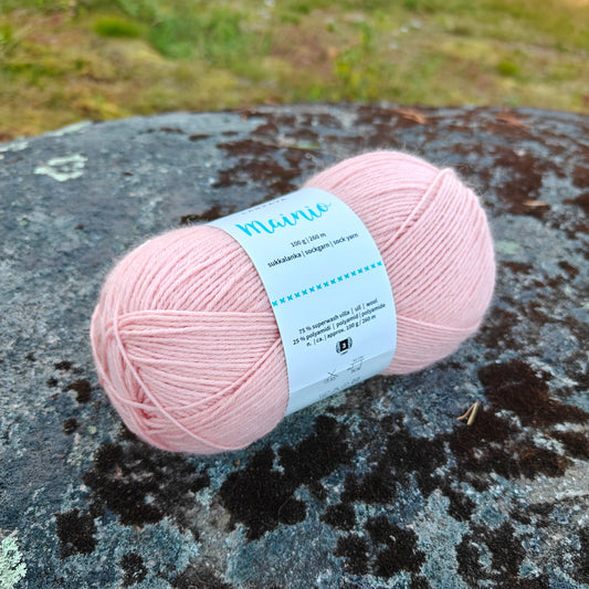 Lankavan Mainio -sukkalanka, Aavikkoruusu, 672, 100g