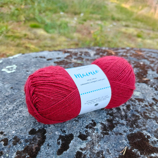Lankavan Mainio -sukkalanka, Punajuuri, 676, 100g