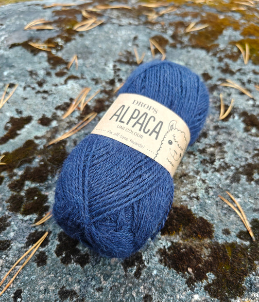 DROPS Alpaca, Lilaharmaansininen, 4305