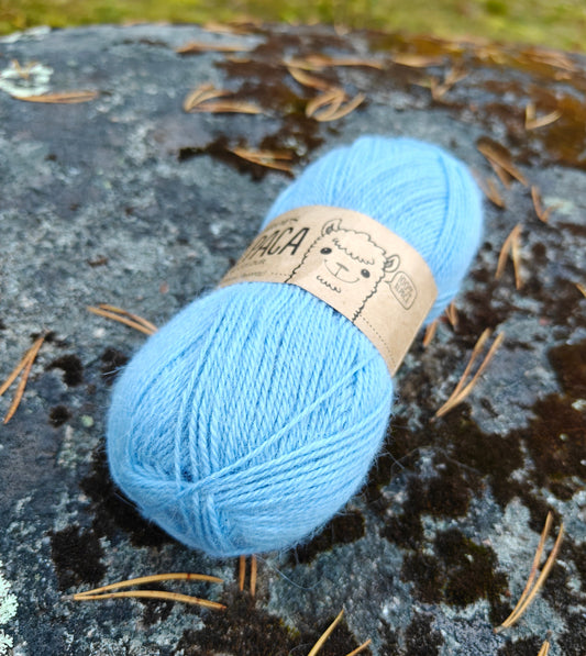 DROPS Alpaca, Vaaleansininen, 6205