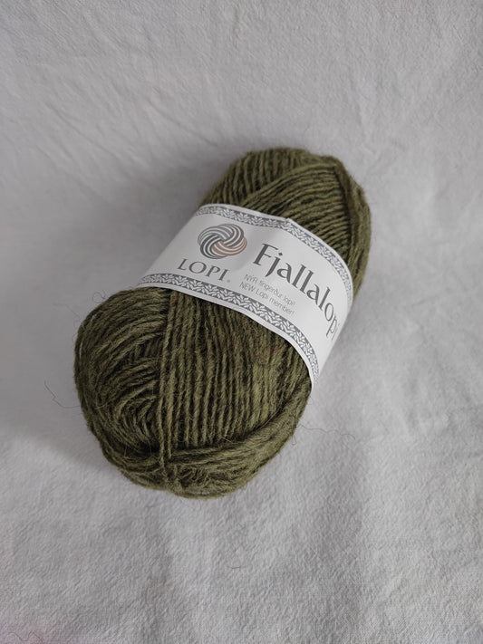 Istex Fjallalopi islantilainen villalanka, Lopi-lankaperheen uutuus, Apilanvihreä, 3031, 50g