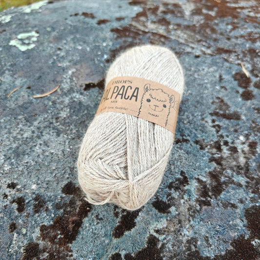 DROPS Alpaca mix, Vaalea nougat, 2020