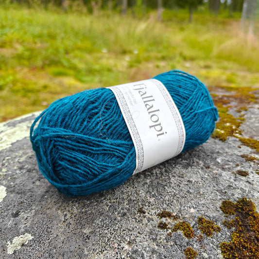 Istex Fjallalopi islantilainen villalanka, Lopi-lankaperheen uutuus, Petrooli, 3023, 50g
