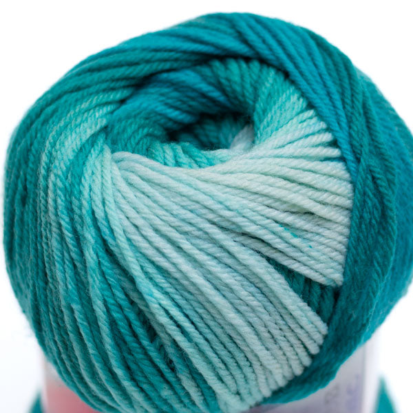 ENNAKKOTILATTAVISSA Blossom Fade -sukkalanka, Turkoosi, 39, 100g