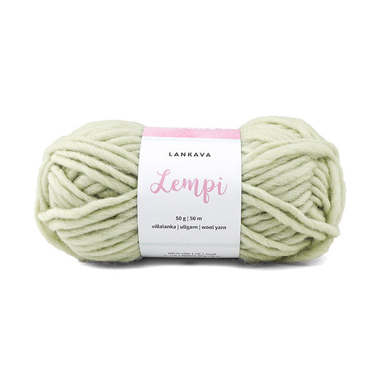 Lankava Lempi -villalanka, vaaleanvihreä, 111