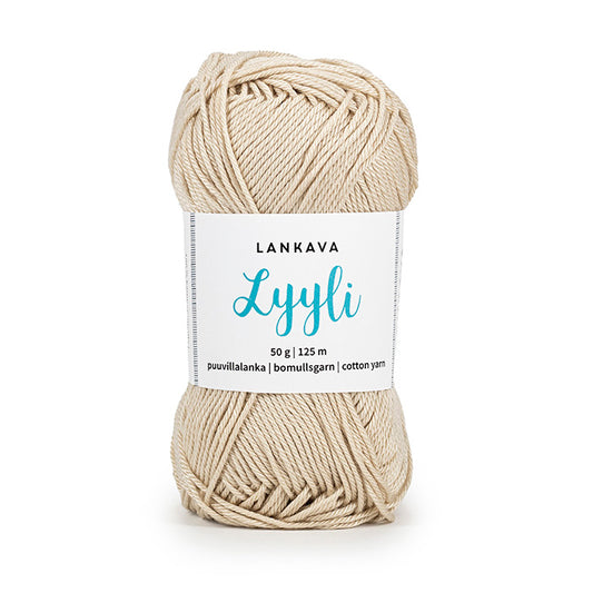 Lankava Lyyli -puuvillalanka, kitti, 802